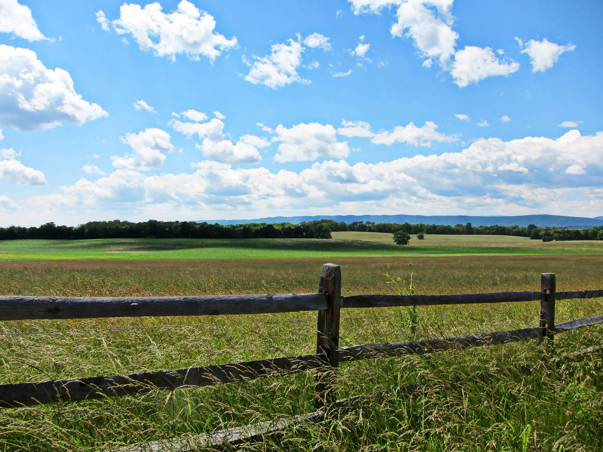 Fence at Cedar Creek and Belle Grove National Historical Park