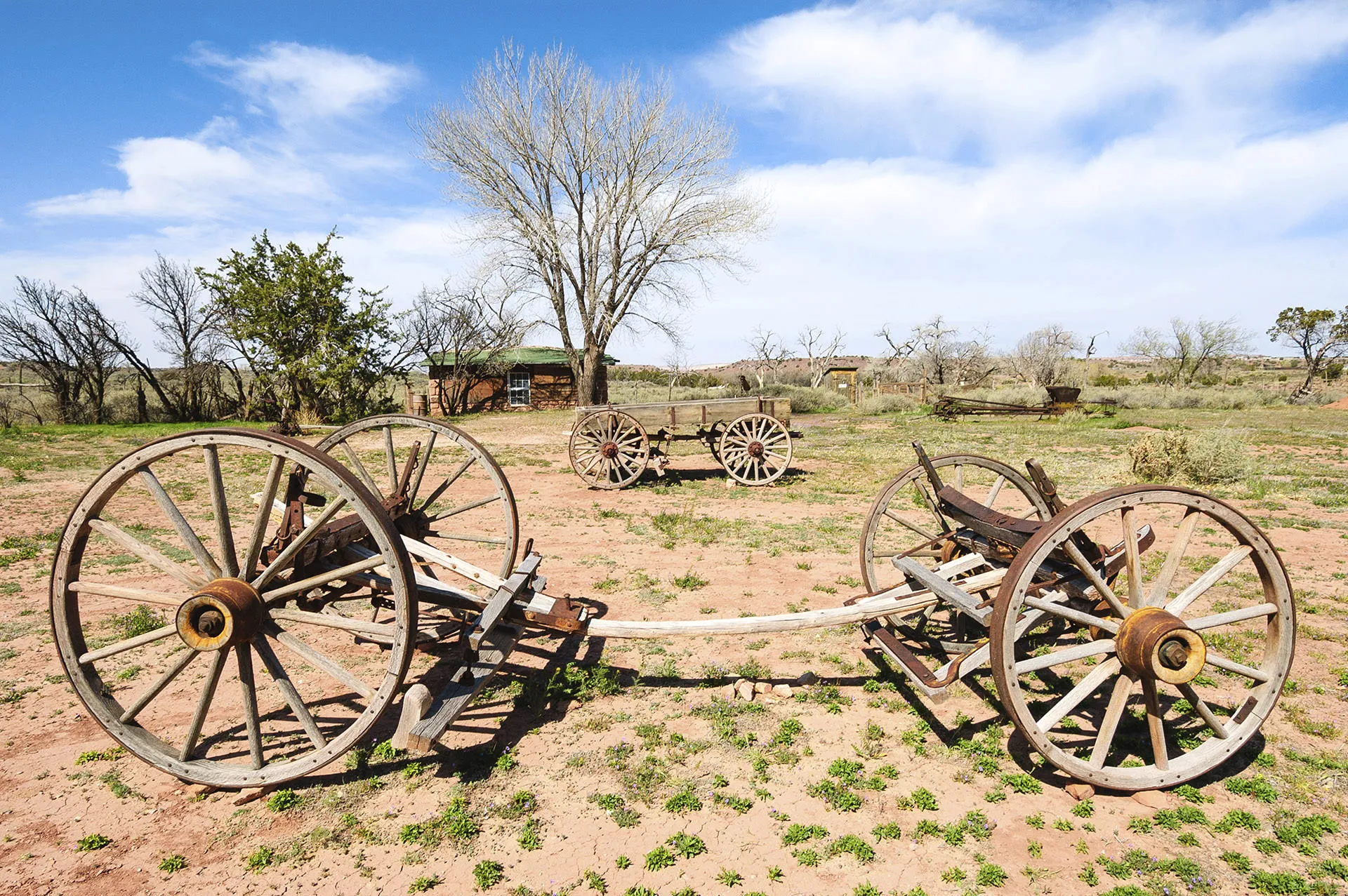 Hubbell trading post wagons