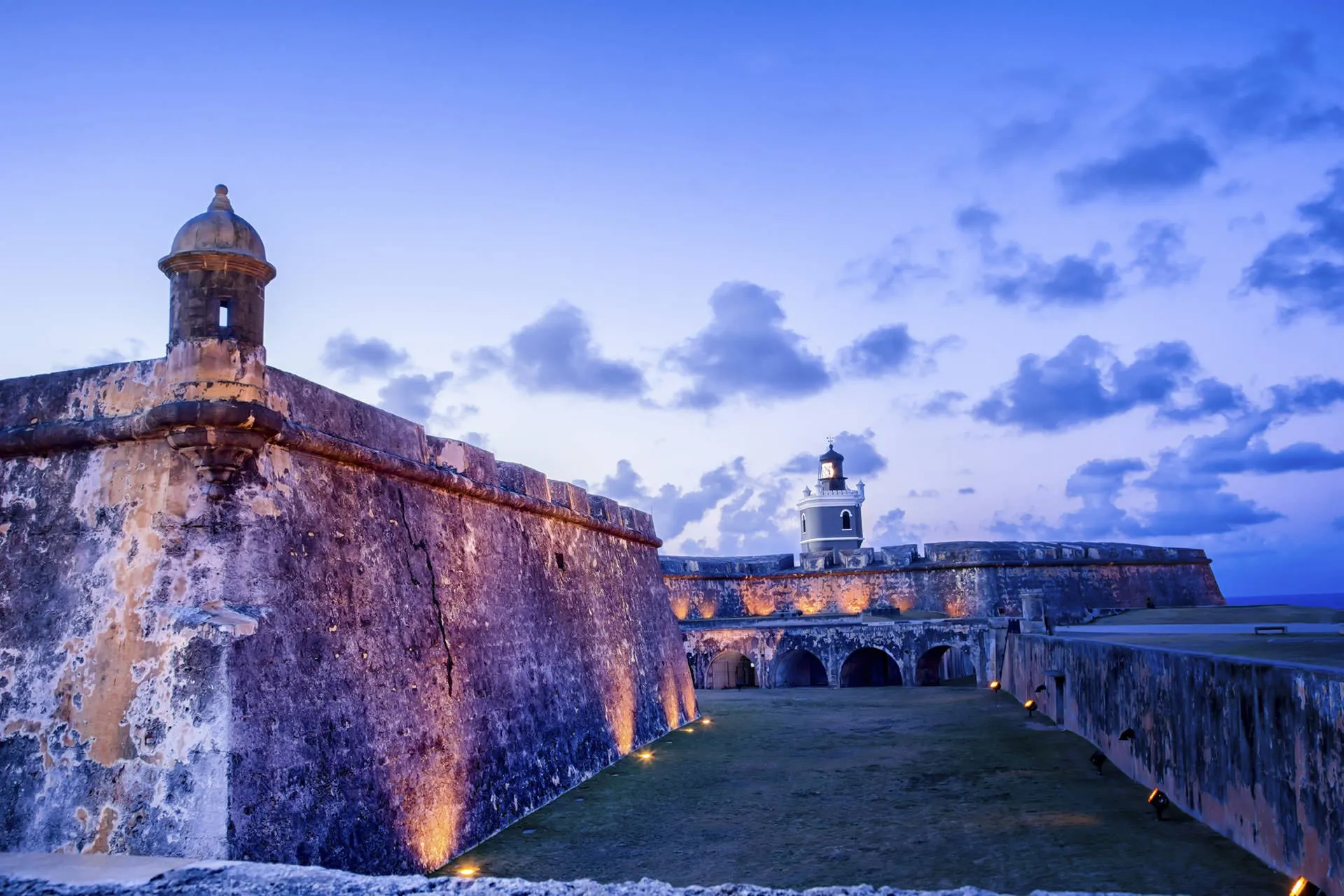 twilight at San Juan