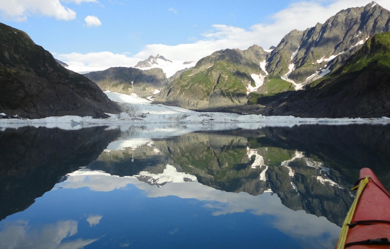 Beautiful waters at Kenai Fjords 