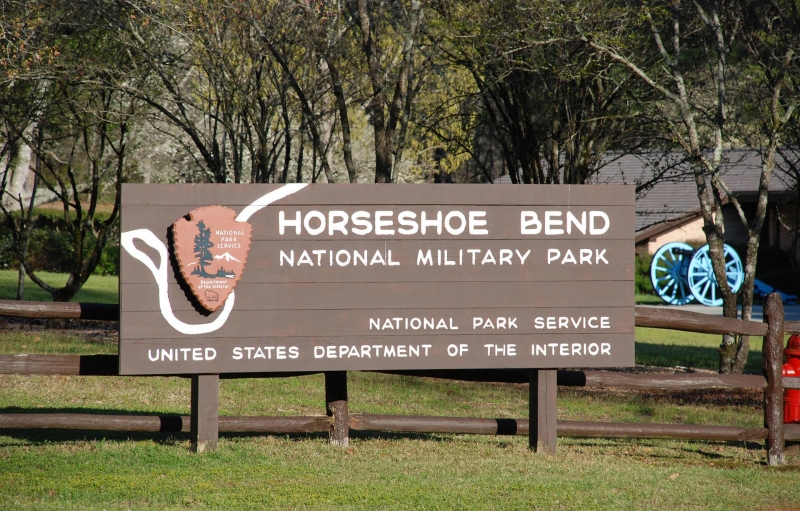 Welcome Horseshoe Bend park