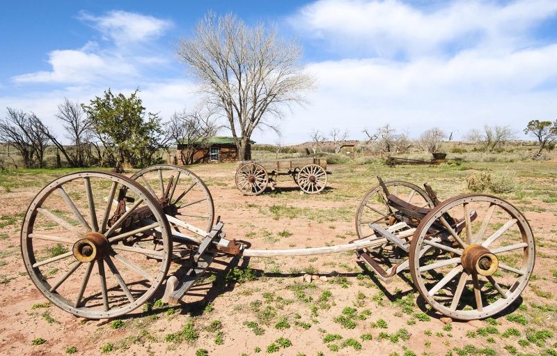 Hubbell trading post wagons