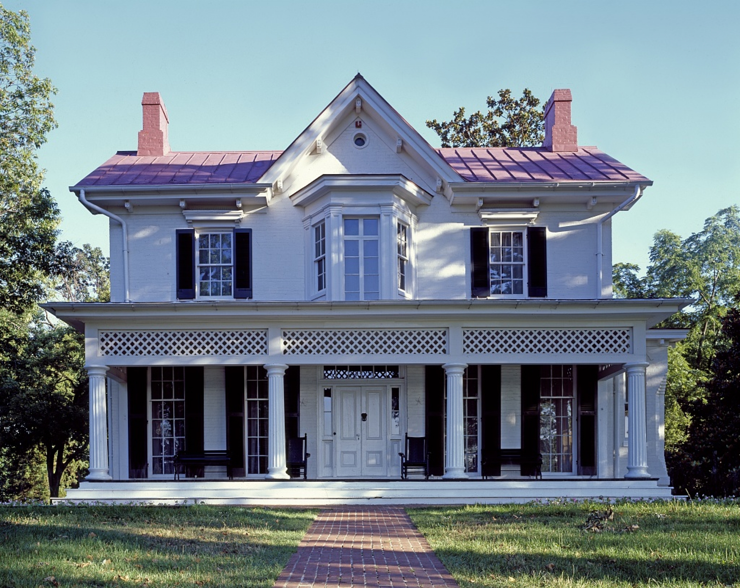 Exterior de la casa de Frederick Douglass en Washington DC