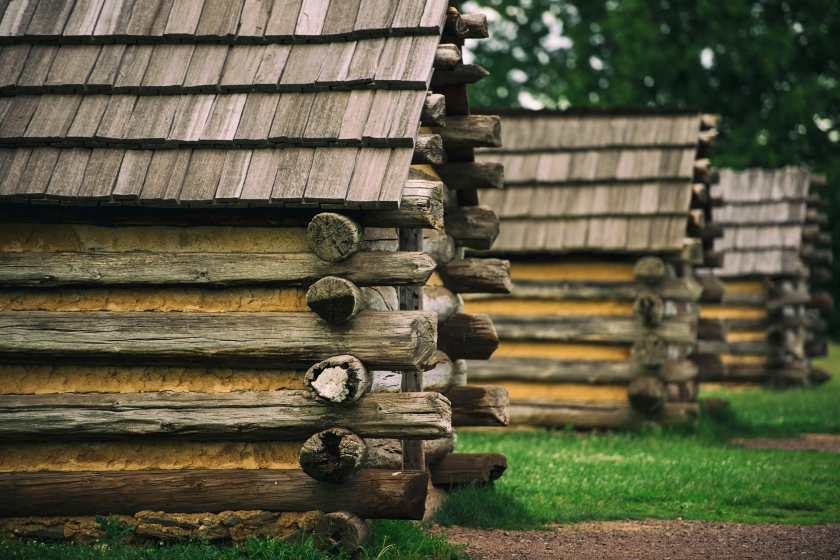 Cabinas en el Valley Forge National Historical Park