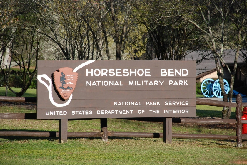 Welcome Horseshoe Bend park